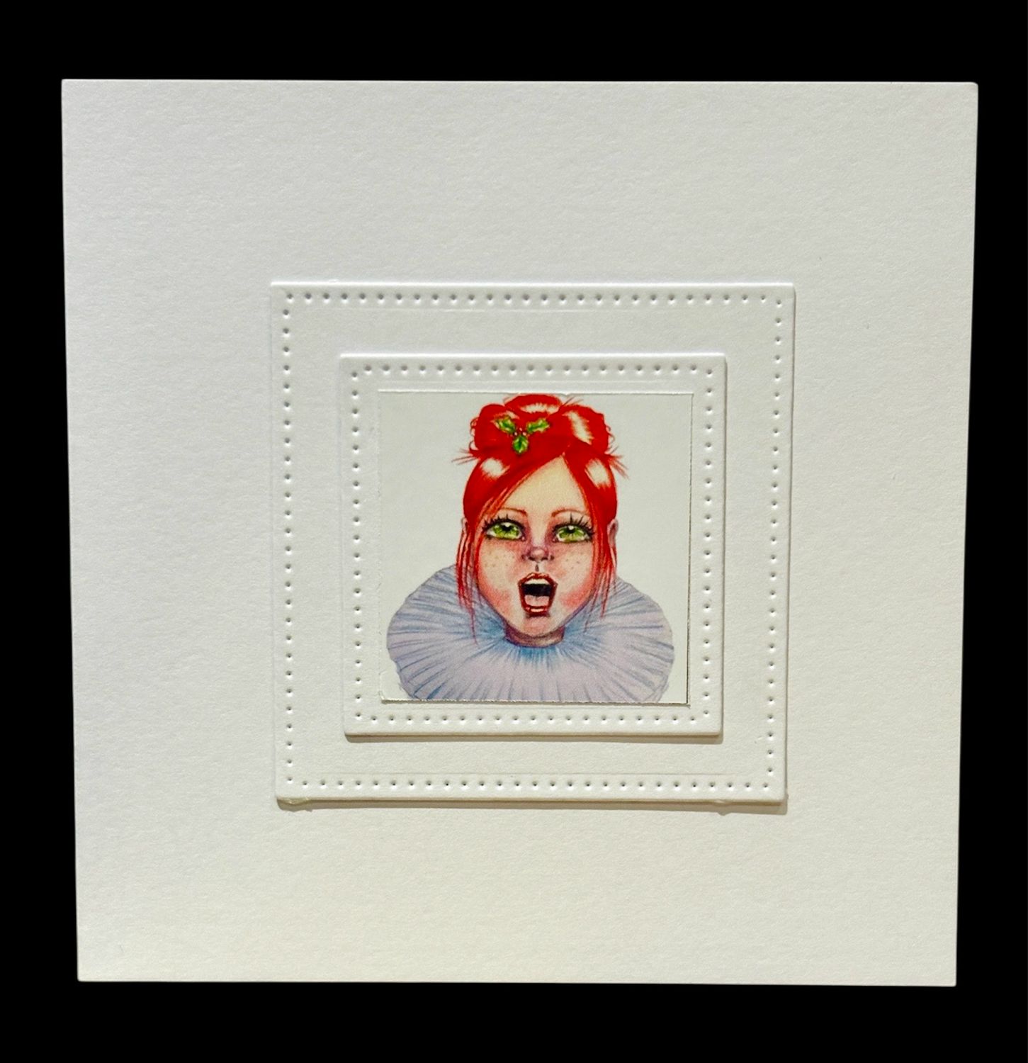 NOTECARD/ XMAS CHORISTER