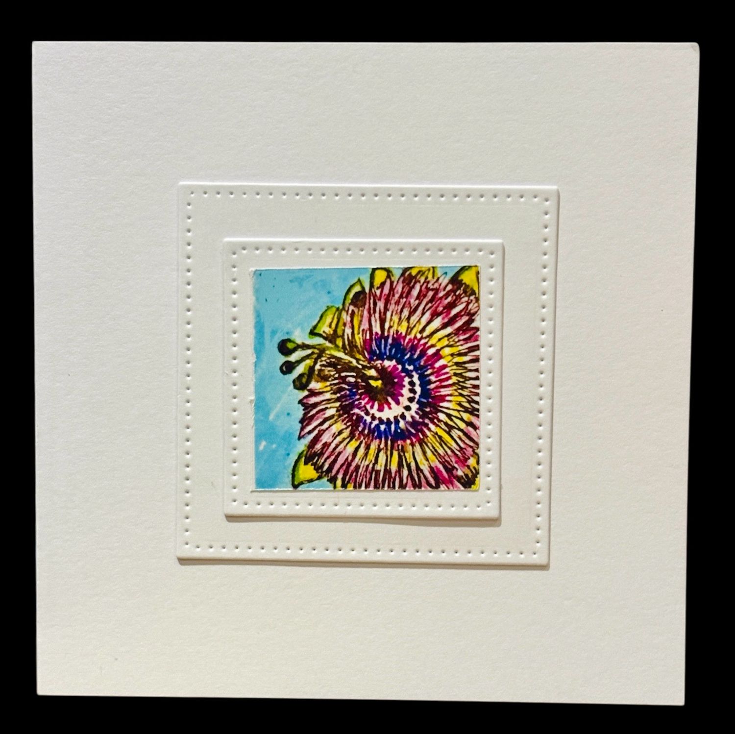 NOTECARD/ PASSION FLOWER