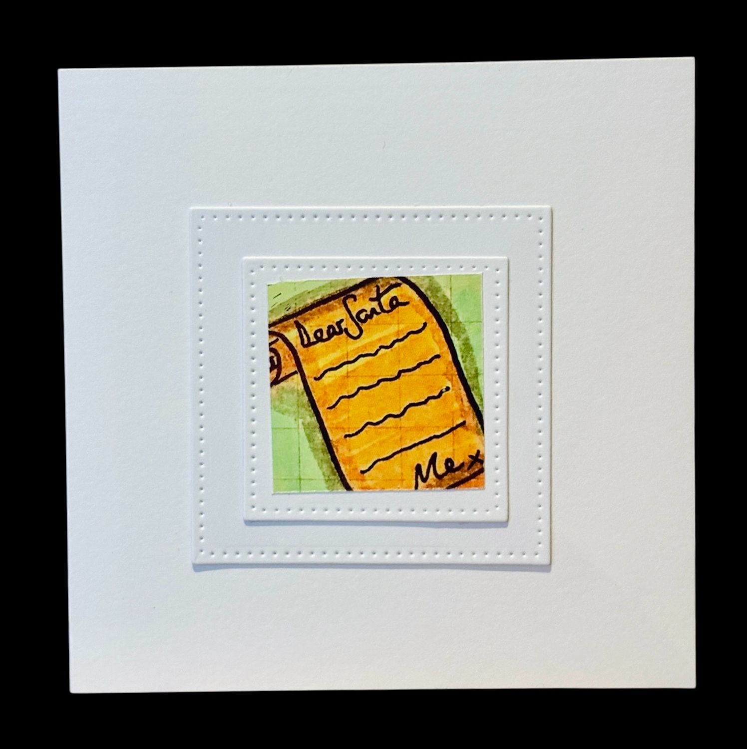 NOTECARD/ DEAR SANTA