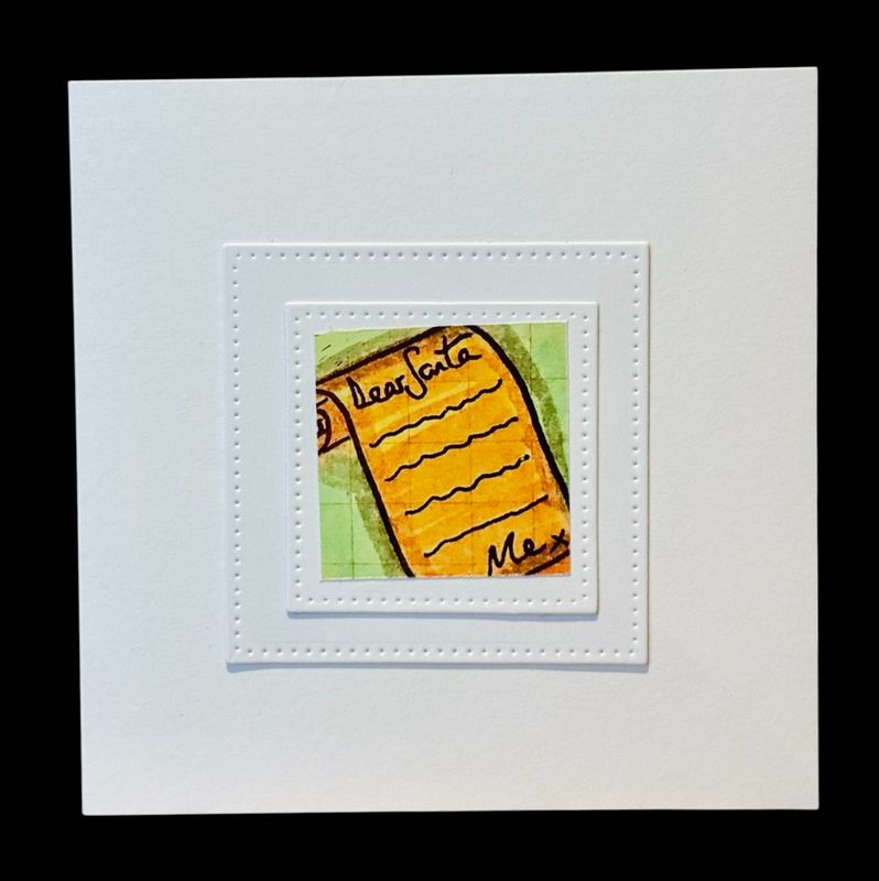 NOTECARD/ DEAR SANTA