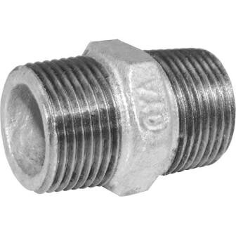 Galvanized Hex Nipple