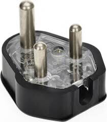 Redisson Plug Top 3-Pin Black M-10C