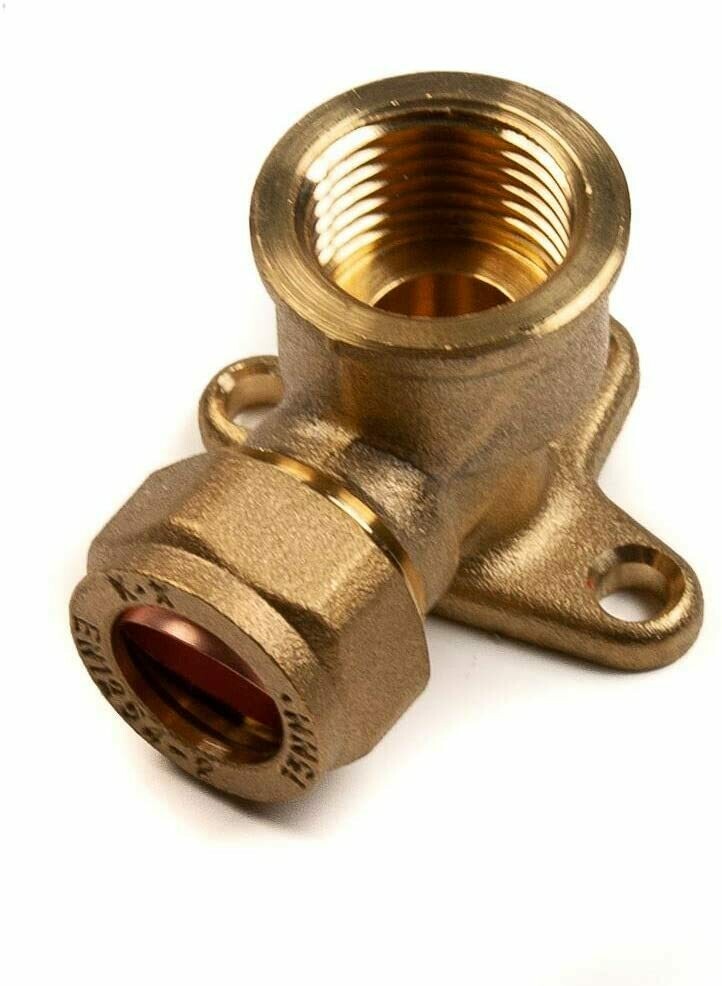 Brass Female Seated Elbow