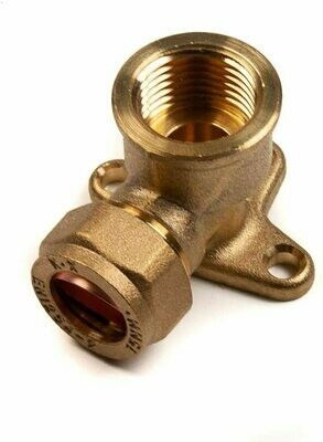 Brass Female Seated Elbow