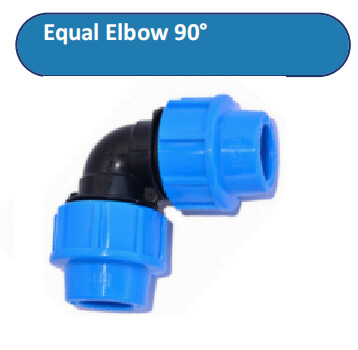 HDPE Equal Elbow