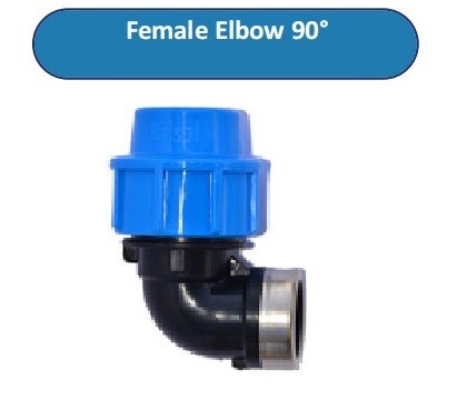 HDPE Female Elbow