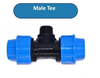 HDPE Male Tee