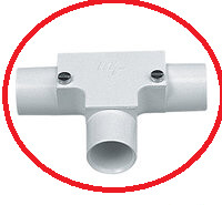 20mm PVC Tee IE x 20s