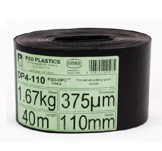 DPC SABS 375um x 40m, Size: 110mm