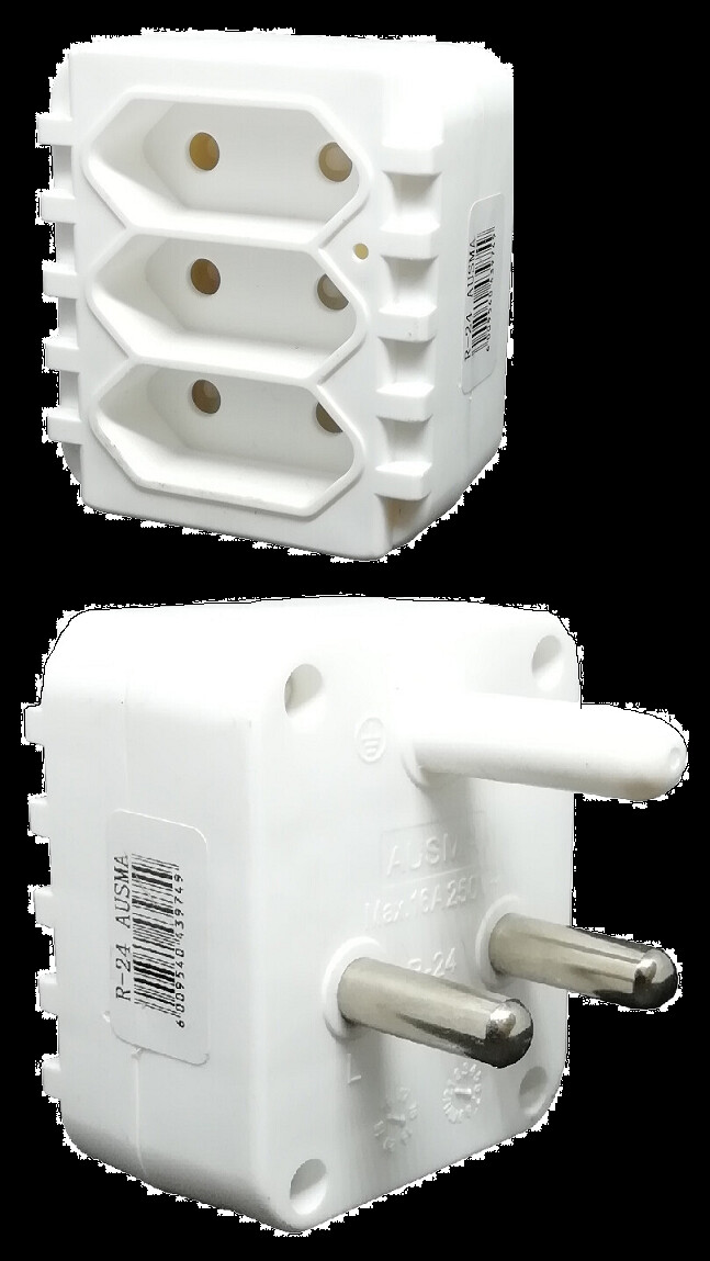Redisson Tune Plug 3 to 2Pin x16A Adopter