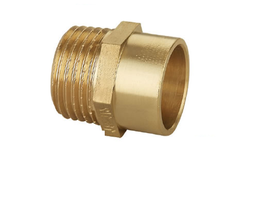 Brass Socket Male S15x1/2M, Size: Weld