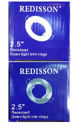 Redisson Down Light Trim Rings (Pair Box)