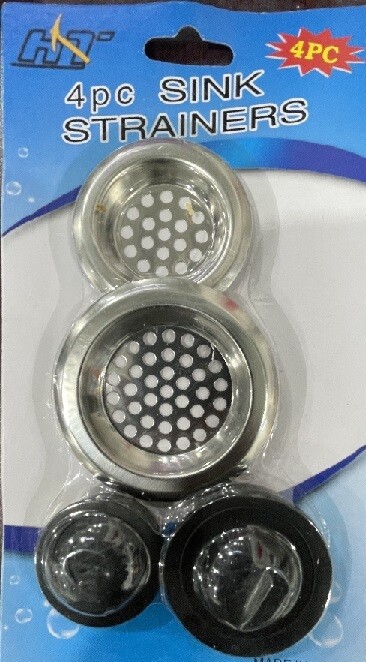Sink Strainers With Plugs 4 Pec