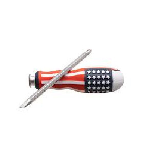 Screwdriver Star/ Plus USA Flag