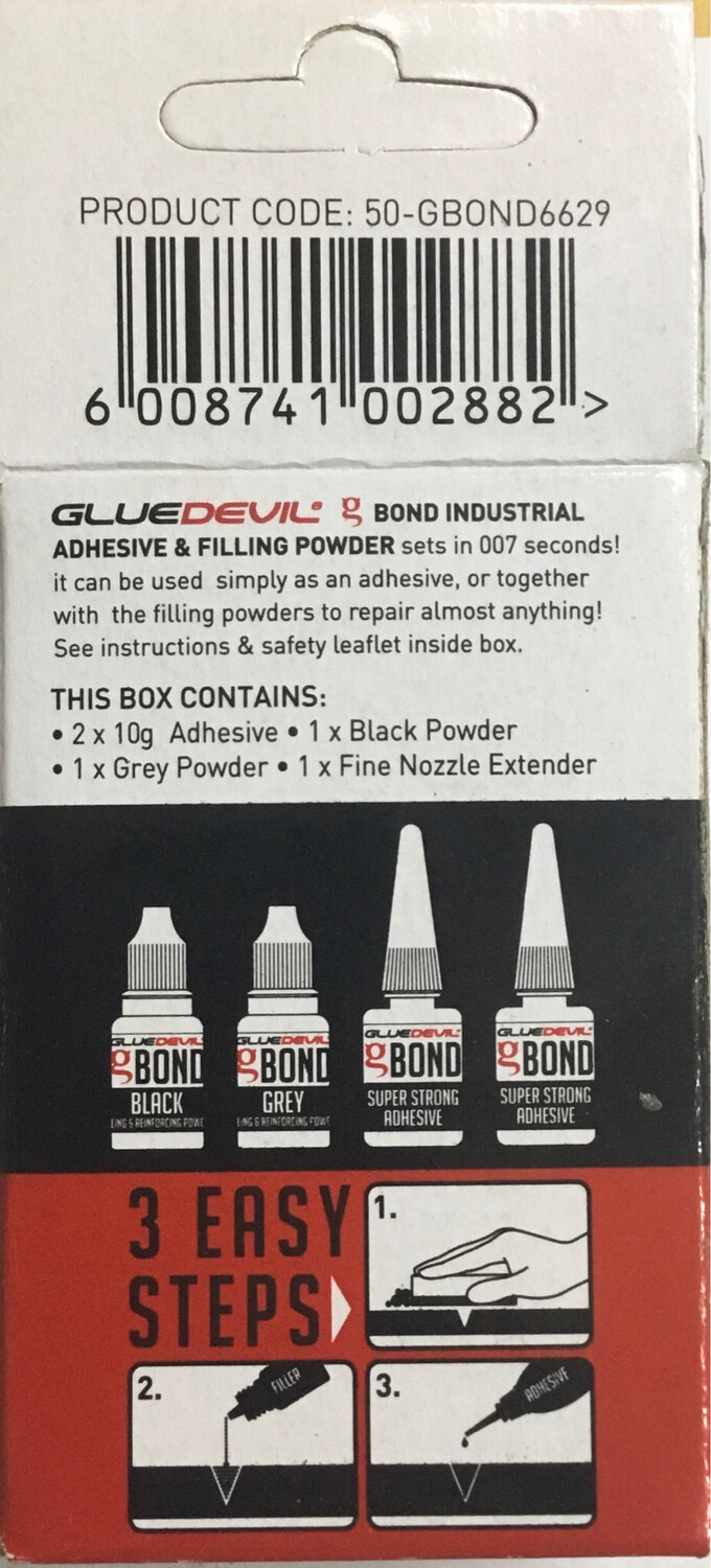 Glue Adhesive and Filling Powder 4 PCS