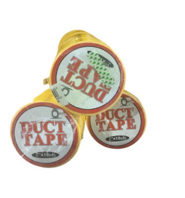 Duct Tap Yellow 2&quot; x 10y 6s