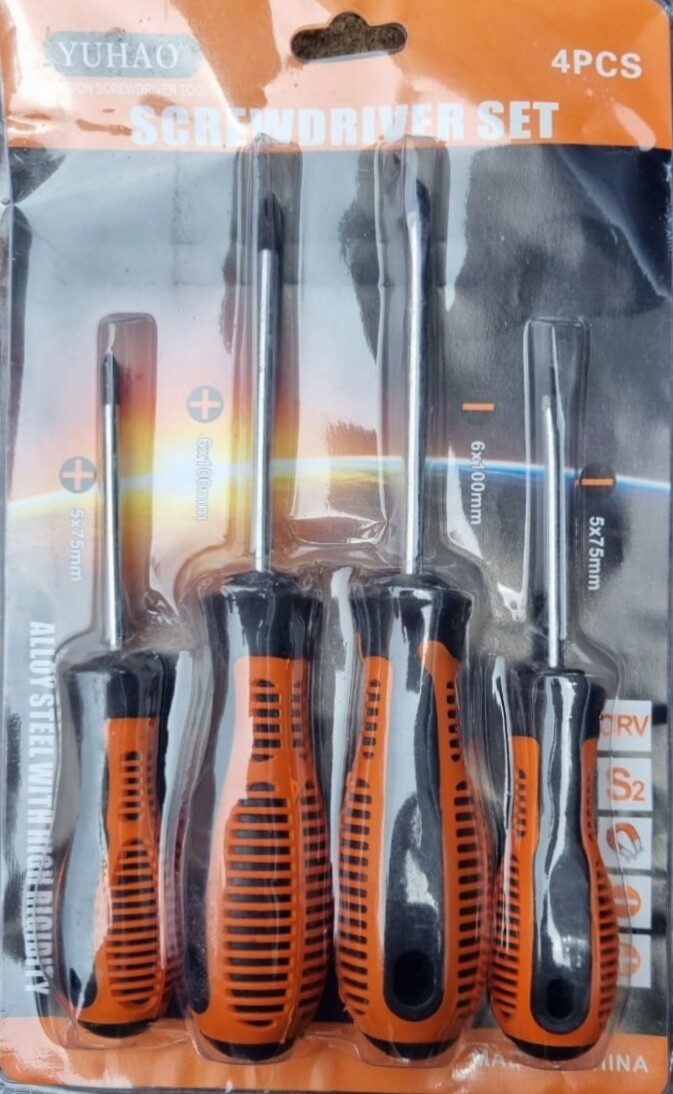 Yuhao Screwdrivers 4 Pcs