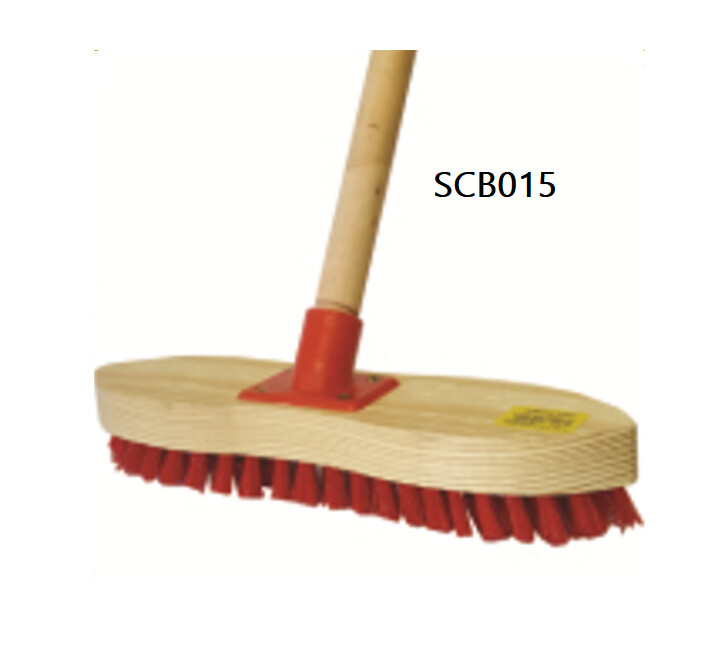 Large Scrub Brush Plastic with Handle