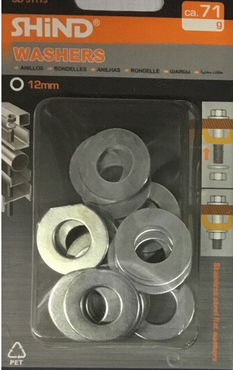 Shind Round Washers
