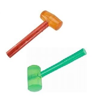 Rubber Hammer Green-Orange