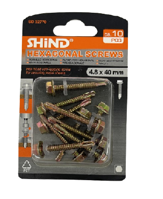 Shind Hexagonal Screws
