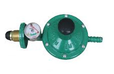 Gas Regulator With Gauge Meter