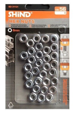 Shind Hex Nuts