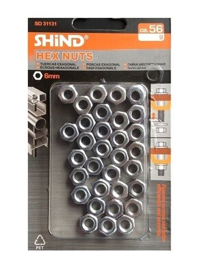 Shind Hex Nuts