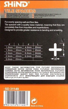 Tile Spacers Shind