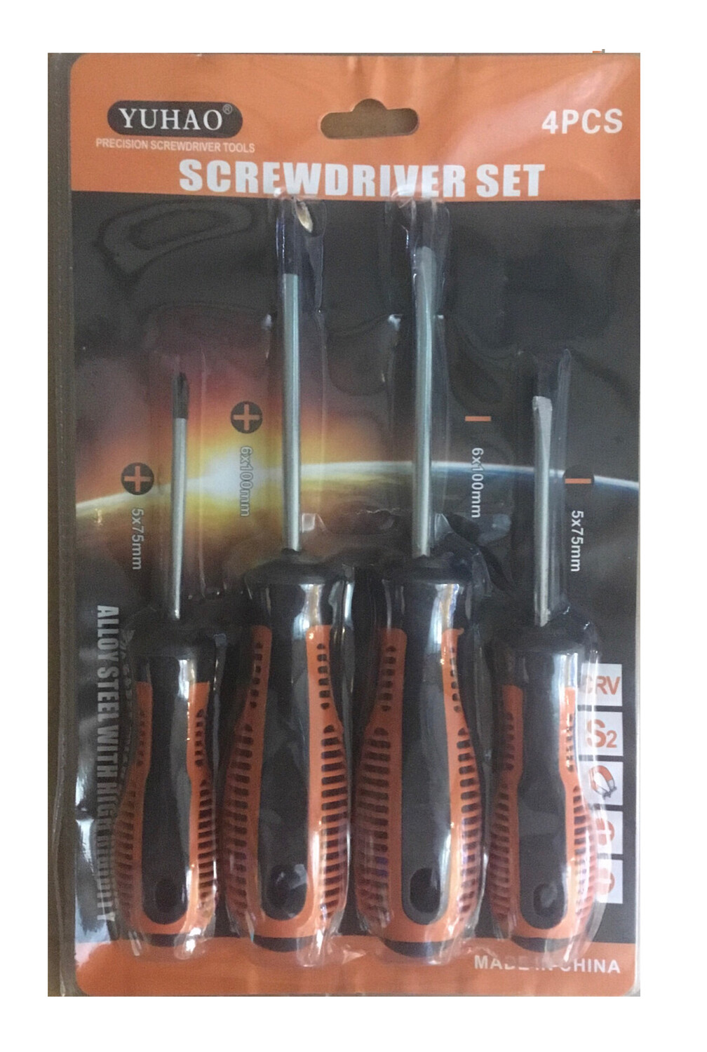 Yuhao Screwdrivers 4 Pcs
