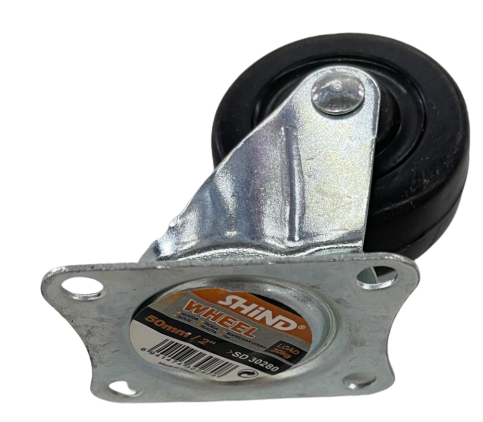 Shind Wheel Black, Size: 2&quot; - 50mm