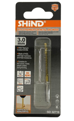 Shind Drill Bit Metal for Wood and Steel