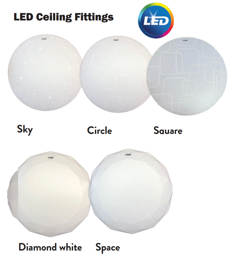 Electro LED Ceiling Fittings 12w