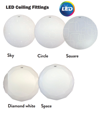 Electro LED Ceiling Fittings 12w