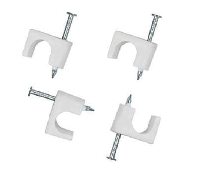 Cable Clip 100s Packet Square