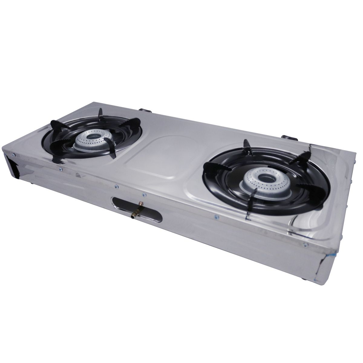 Aruif Gas Stove 2 Plate Stainless Steel