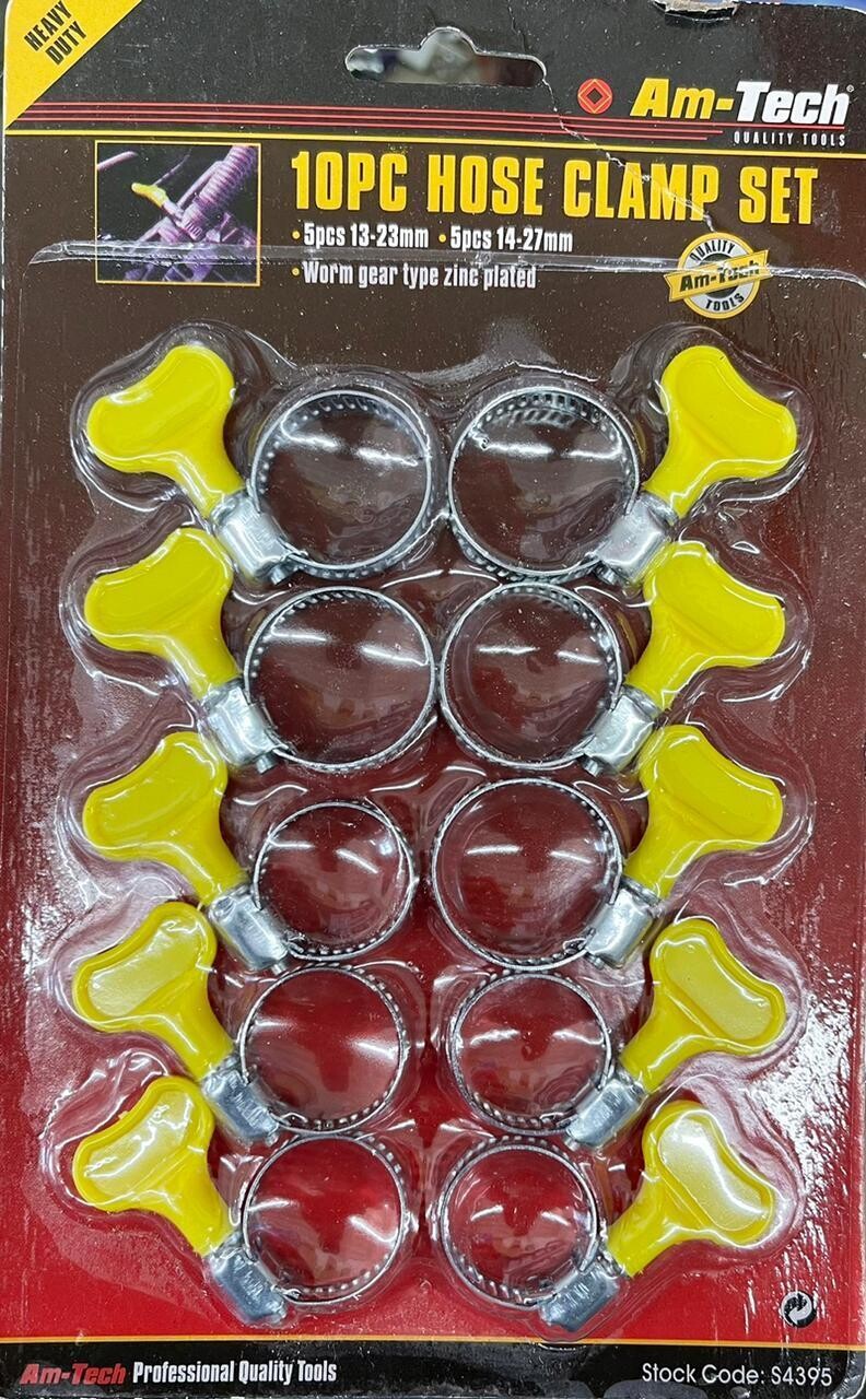 Hose Pipe Grip Clamp Set 10pcs