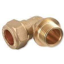 Brass Elbow Male