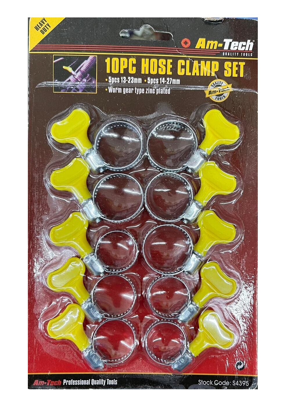 Hose Pipe Grip Clamp Set 10pcs