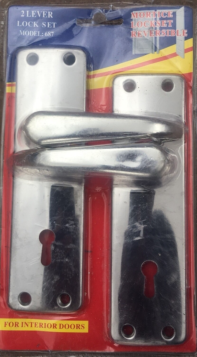 Mortic Door Lock Plastic 687