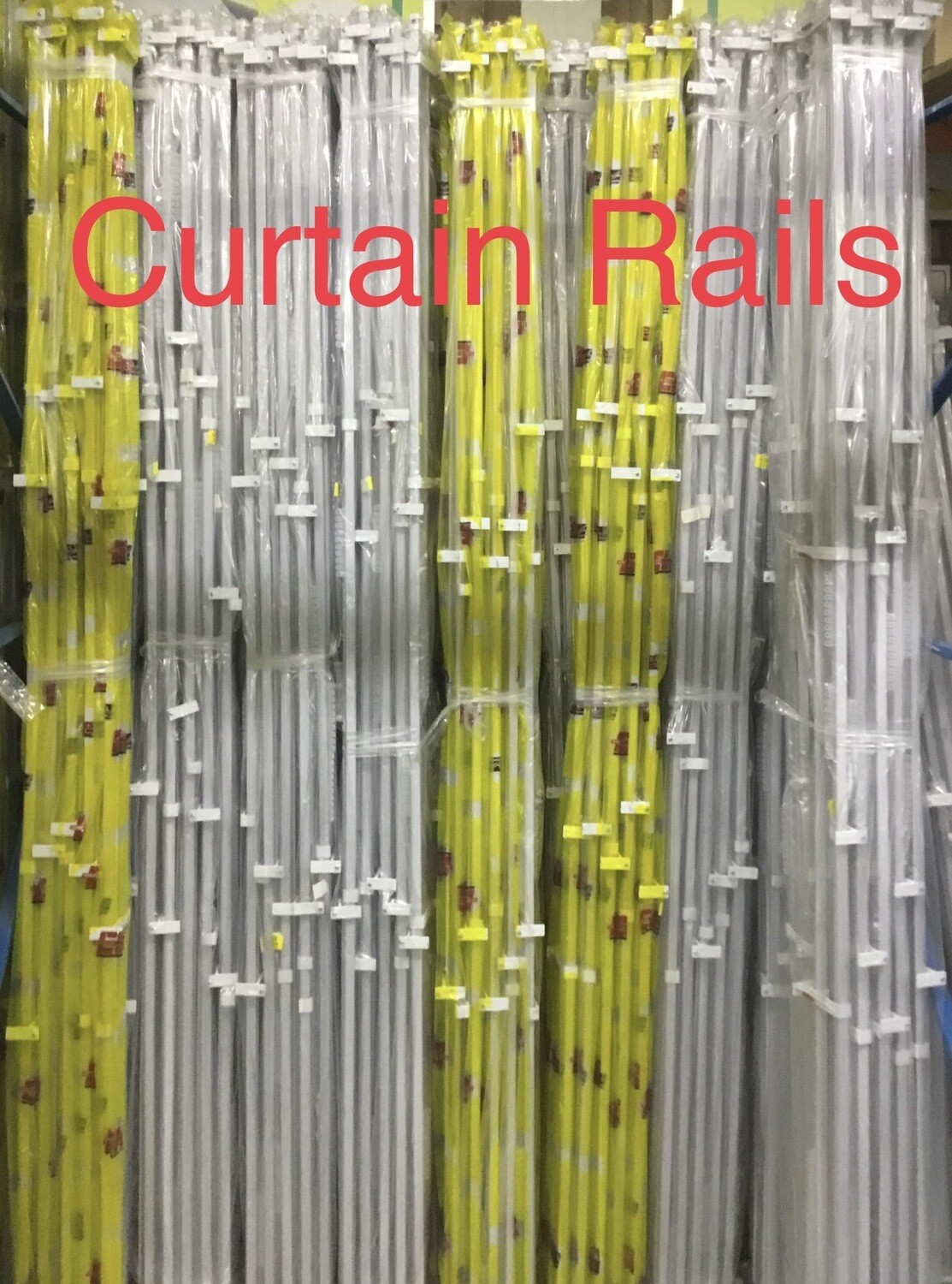 Windows Curtain Rails Double