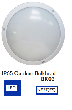 IP65 Outdoor Bulk-Head BK03