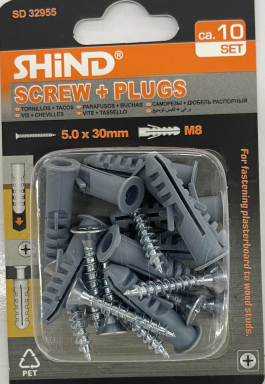 Shind Screw + Plugs