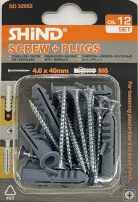 Shind Screw + Plugs