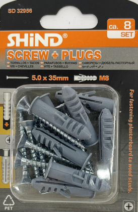 Shind Screw + Plugs