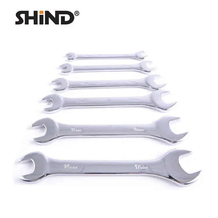 Shind-6 pcs Double Open End Spanner Wrench Set Tool set