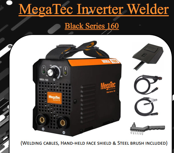 Mega Inverter Welder Black Series 160