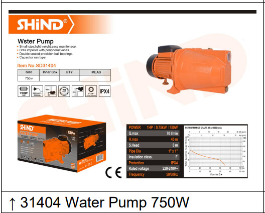 Shind Water Pump