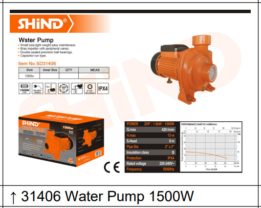 Shind Water Pump