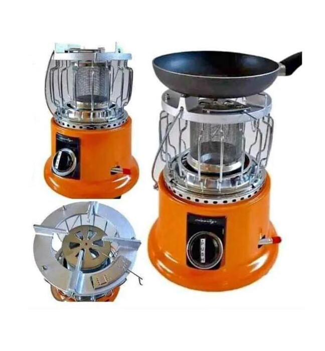 Safy Gas Heater and Stove 2 in 1